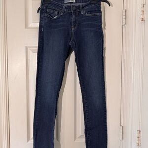Signature by Levi Strauss Indigo Straight Leg Jeans